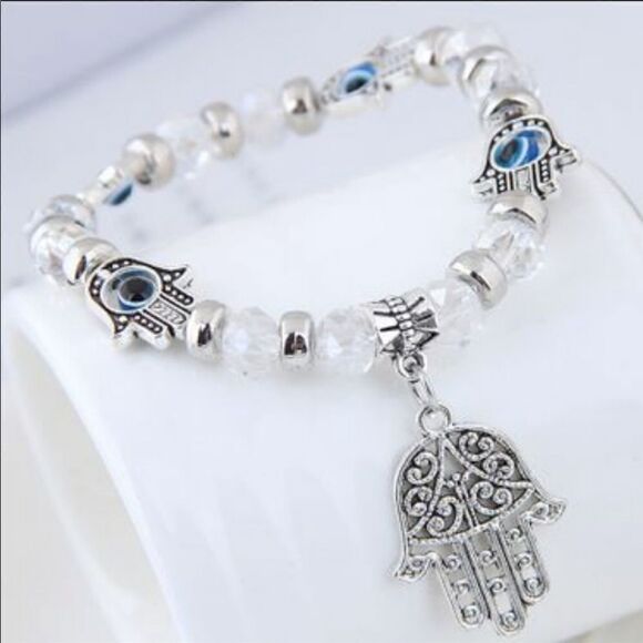 Bracelet HAMSA Adjustable super versatile to mix - Picture 3 of 6